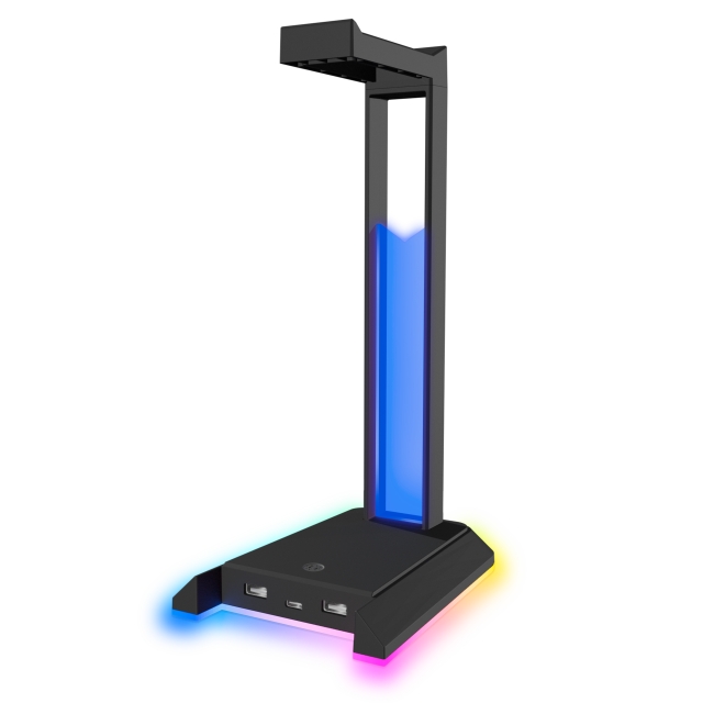 Speedlink EXCELLO NX RGB Headset Stand, USB 2.0 Hub, sort