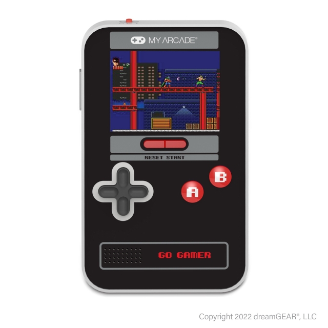 My Arcade GO GAMER CLASSIC (300 SPIL I 1), SORT, GRÅ, RØD