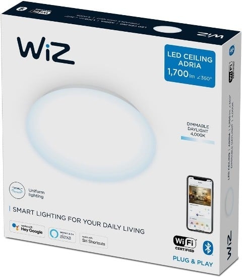 WiZ Adria WiZ Loft 17W RD 4000K Dim