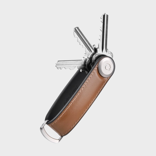 Orbitkey Nøgleholder i hybridlæder - Acorn