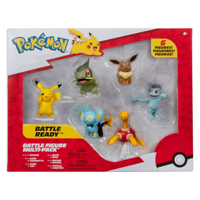 Pokémon Battle Figure 6 Pk (PKW3614)