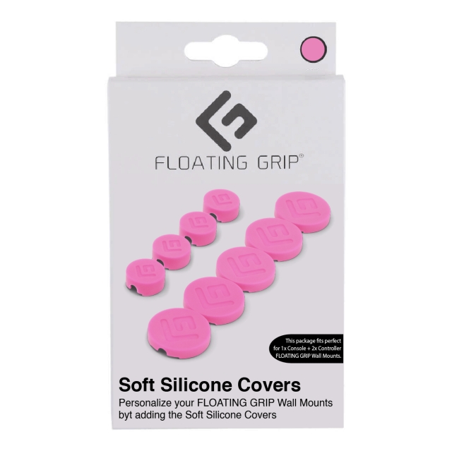 FLOATING GRIP Overtræk til vægmontering (pink)