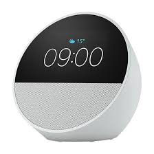 Amazon Echo Spot (2024) Smart ur med kraftfuld lyd og Alexa