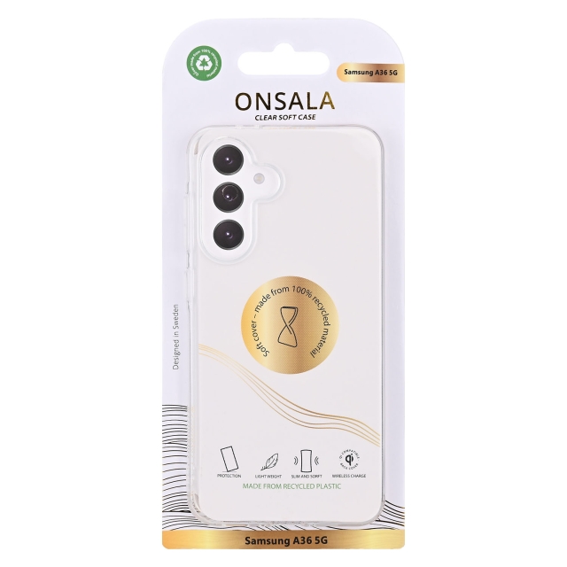 Onsala Mobilcover Samsung A36 5G TPU Transparent