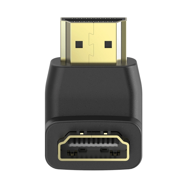 Hama Adapter Hdmi 270 Grader Guld Sort