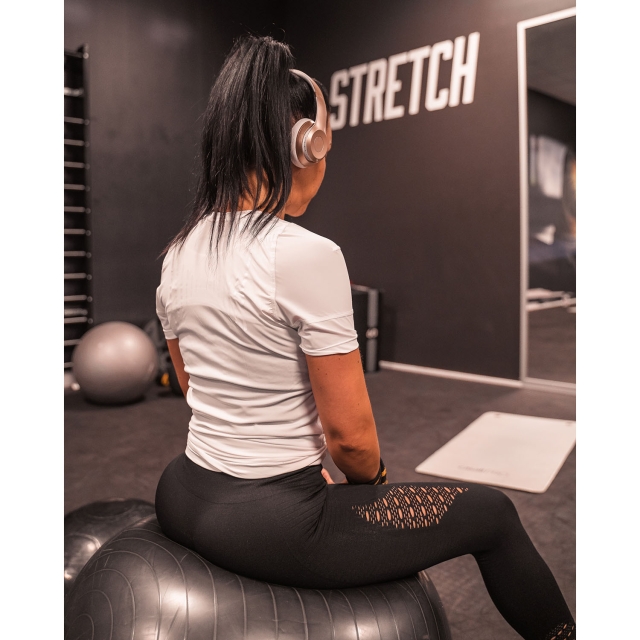 SWEDISH POSTURE T-shirt Dame Posture Reminder Hvid S