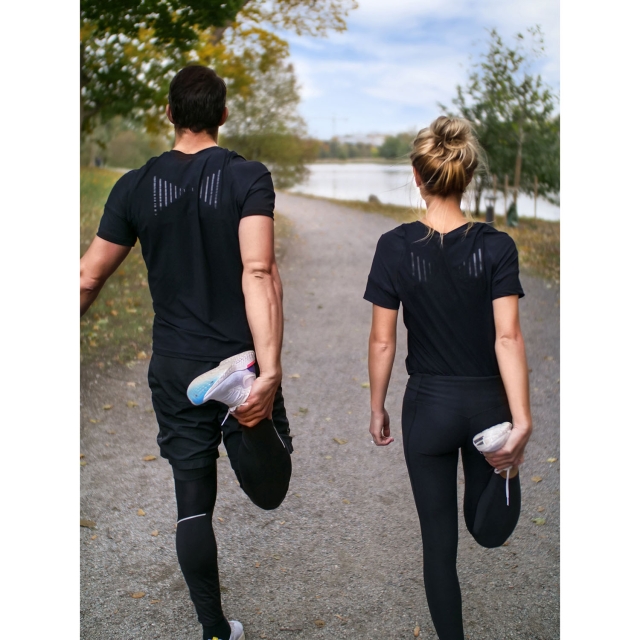 SWEDISH POSTURE T-shirt Herre Posture Reminder Sort XL