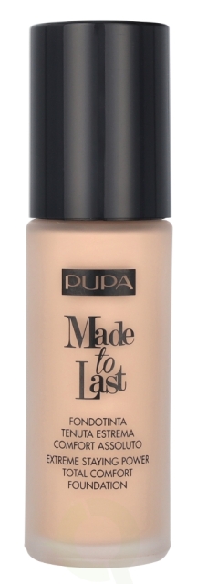 Pupa Milano Pupa Made To Last Total Comfort Foundation SPF10 30 ml #030 Natural Beige