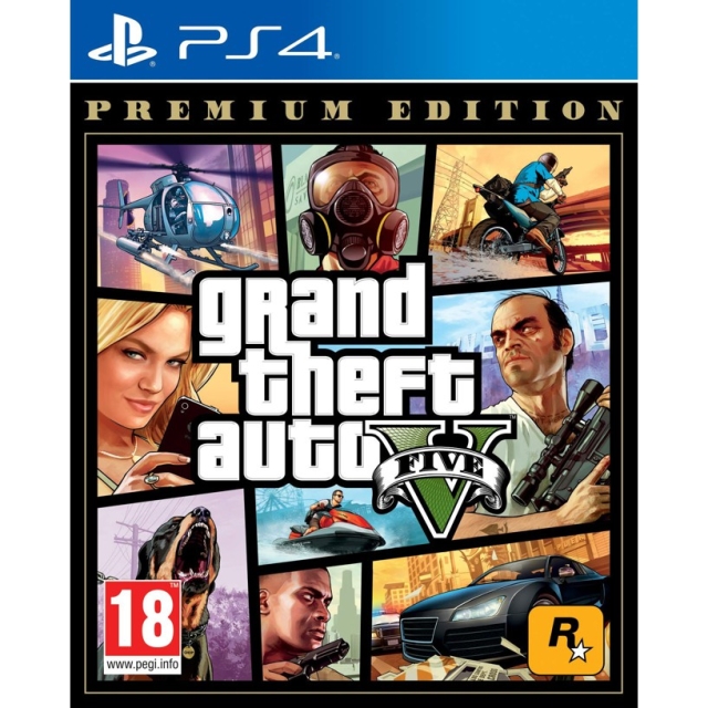 Grand Theft Auto V (GTA 5) Premium Edition (PS4)