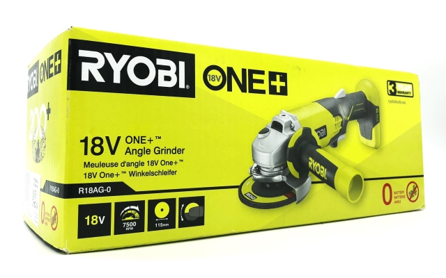 Ryobi One+ R18AG-0 Vinkelsliber