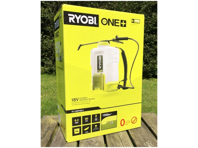 Ryobi ONE+ RY18BPSB-0 18V Ryg Havesprøjte Intet batteri