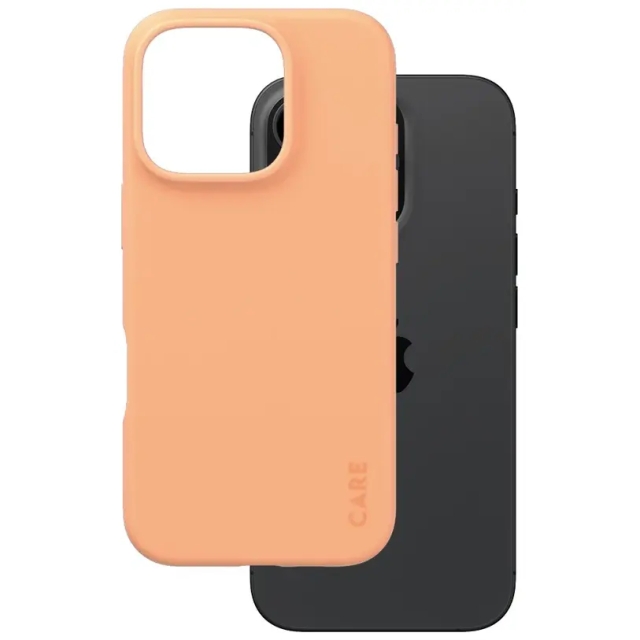 PanzerGlass CARE Fashionable Case Peachy til iPhone 16 Pro Fersken