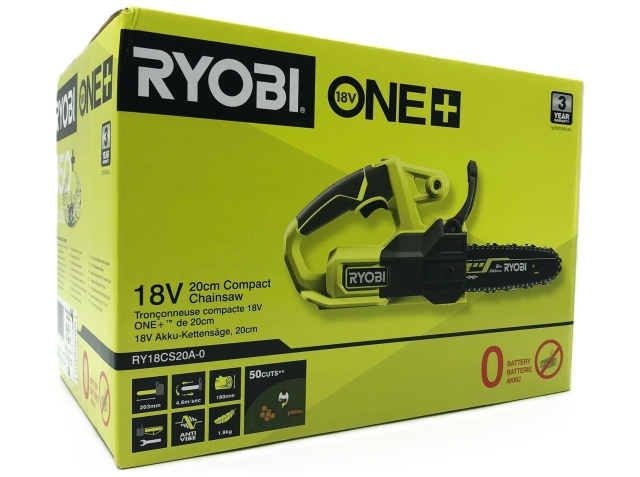 Ryobi ONE+ RY18CS20A-0 18V Kædesav 20cm Intet batteri