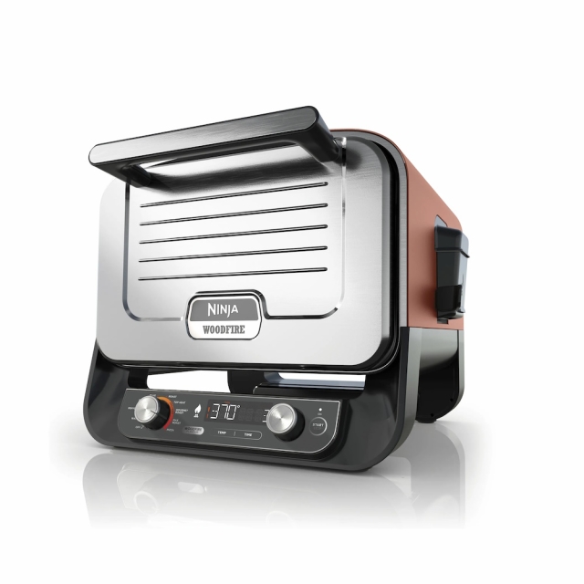 Ninja OO101EU Woodfire elektrisk udendørs ovn 2400 W Rød