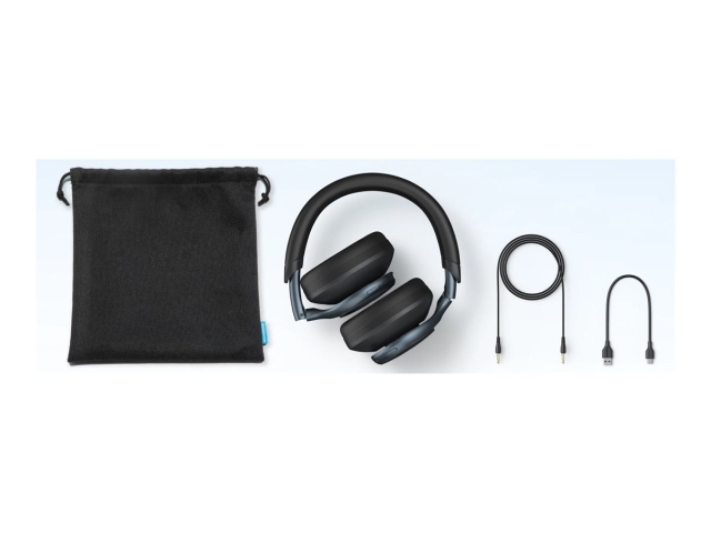 Anker Soundcore Space One Trådløs Kabling Hovedtelefoner Sort