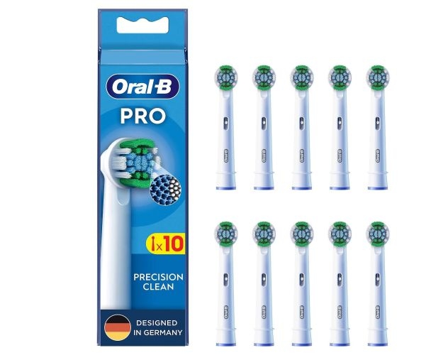 Oral B Precision Clean Tandbørstehoveder 10 stk