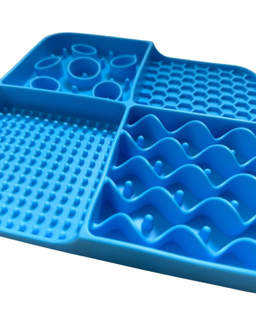 Confetti Dogs Multi slikkemåtte 21 x 21 cm - (PMU7356S)