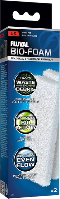 Fluval Skumpude 2-pak U3 - (126.2487)