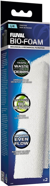 Fluval Skumpude 2-pak U4 - (126.2488)