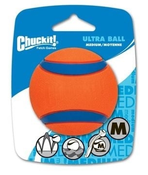 chuckit Ultra Ball M 6 cm 1 pakke - (CHUC170015)