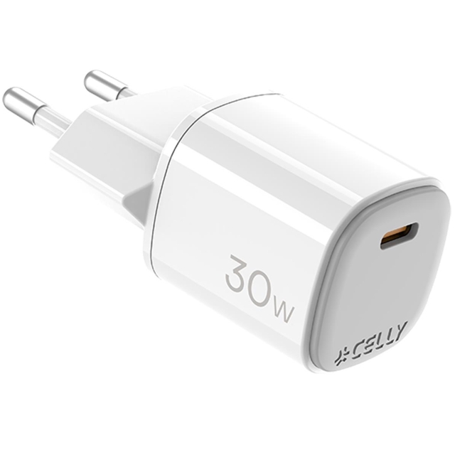 Celly USB-laddare GaN 1 x USB-C PD 30W