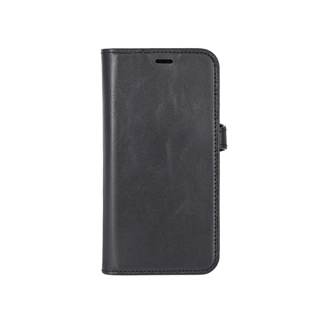 Buffalo Wallet 2-i-1 iPhone 16e MagSeries Læder 3 Kort Sort
