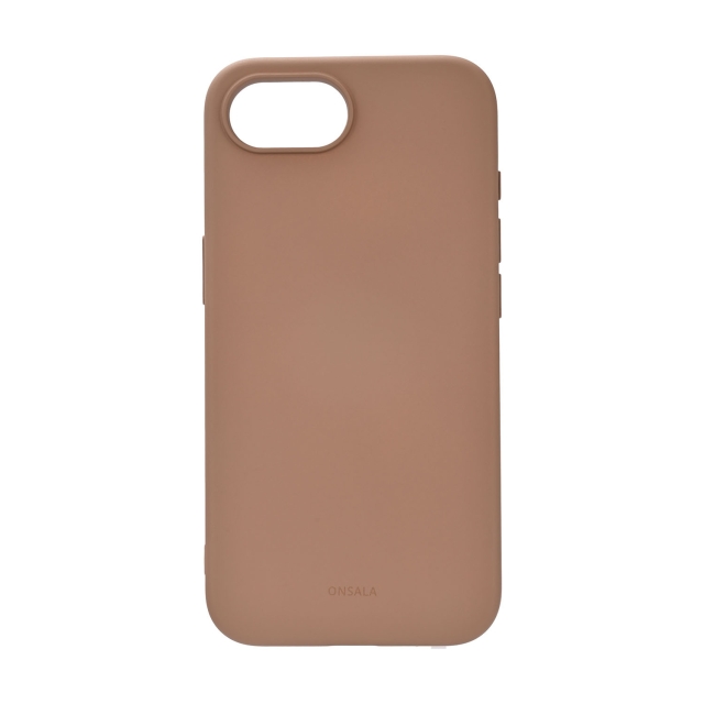 Onsala Mobilcover iPhone 16e Sil Touch MagSerie Chocolate