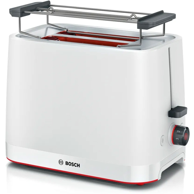 Bosch Brödrost TAT3M121 Vit 950W Bagels Funktion