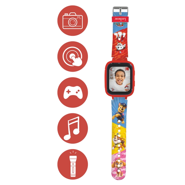 Lexibook Paw Patrol Kids Smartwatch med 8 GB hukommelseskort (DMW070PA)