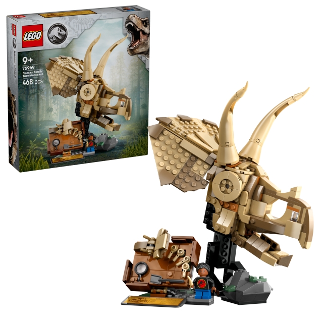 LEGO Jurassic World - Dinosaur-fossiler: Triceratops-kranie (76969)