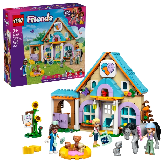 LEGO LEGO Friends - Heste- og kæledyrsveterinærklinik (42651)