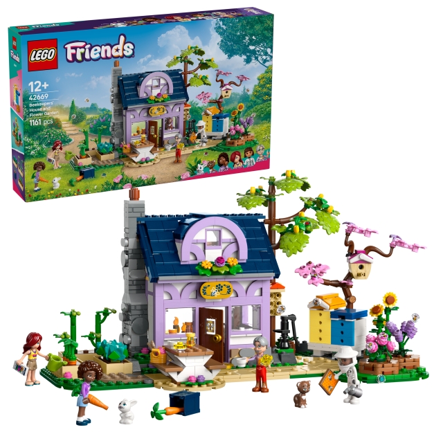 LEGO LEGO Friends - Biavlernes hus og blomsterhave (42669)