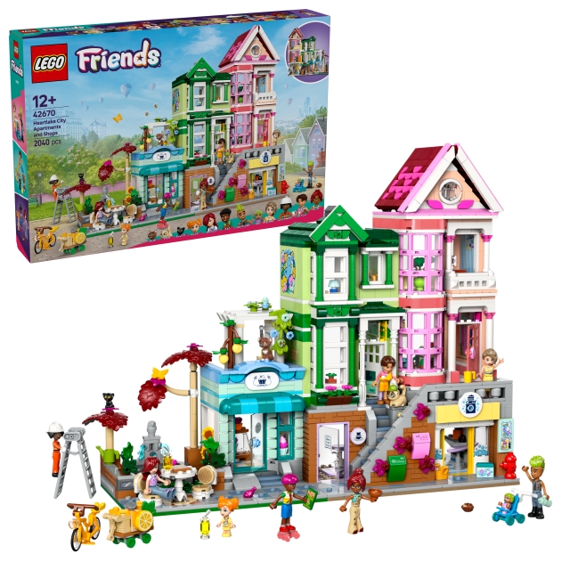 LEGO LEGO Friends - Heartlake City lejligheder og butikker (42670)