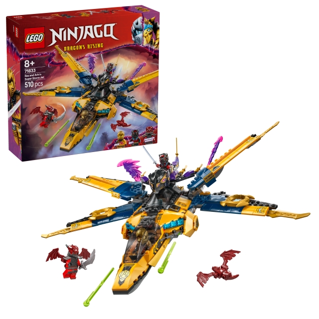 LEGO Ninjago - Ras og Arins Super Storm Jet (71833)