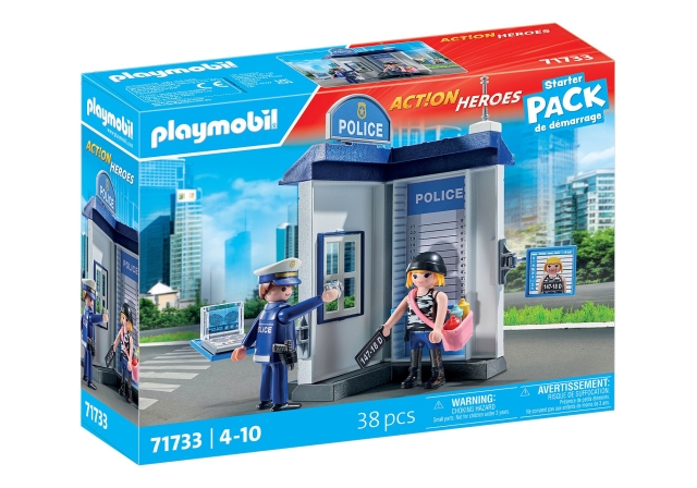 Playmobil Startpakke politirum (71733)