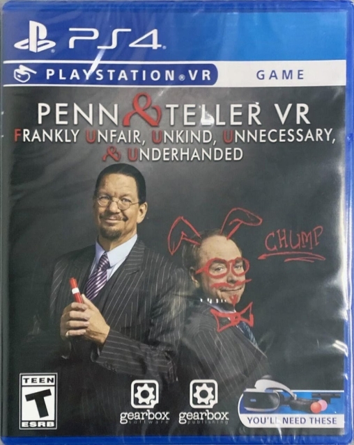 Penn & Teller VR: Frankly Unfair (Import) (PS4)