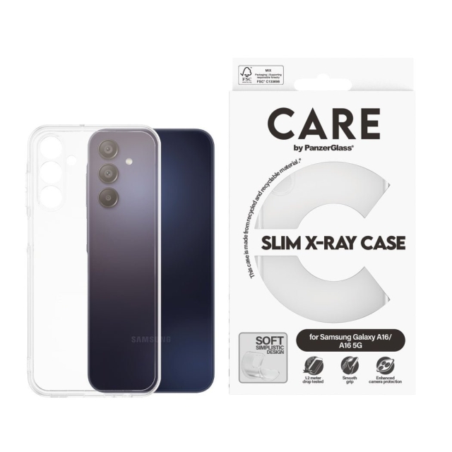 CARE by PanzerGlass - Etui - Gennemsigtig - Samsung Galaxy A15/A15 5G