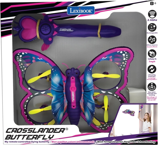 Lexibook Sommerfugledrone Crosslander (RCBUT)