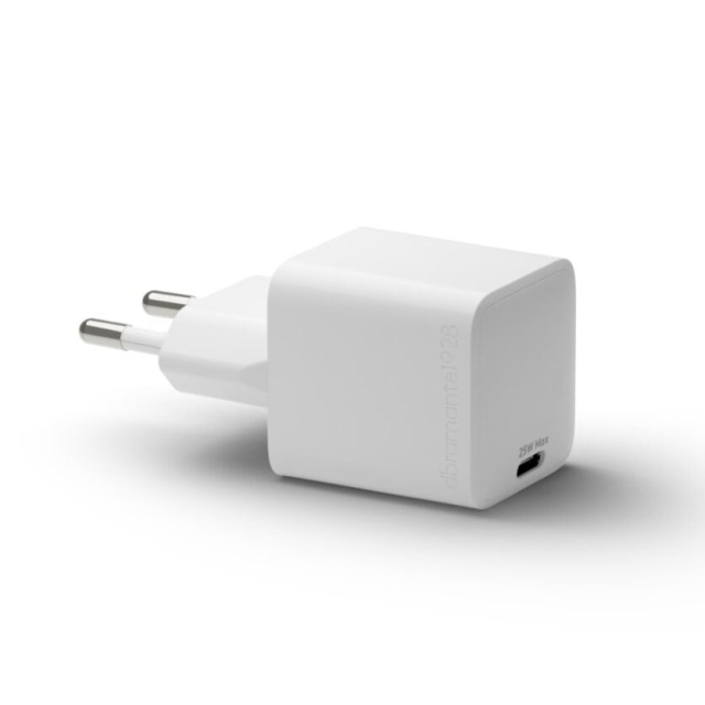 dbramante1928 Re-charge - vægoplader GaN - USB-C 25W EU - hvid