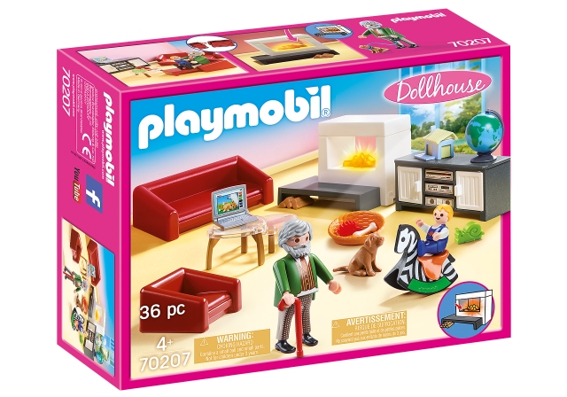 Playmobil Komfortabel stue (70207)