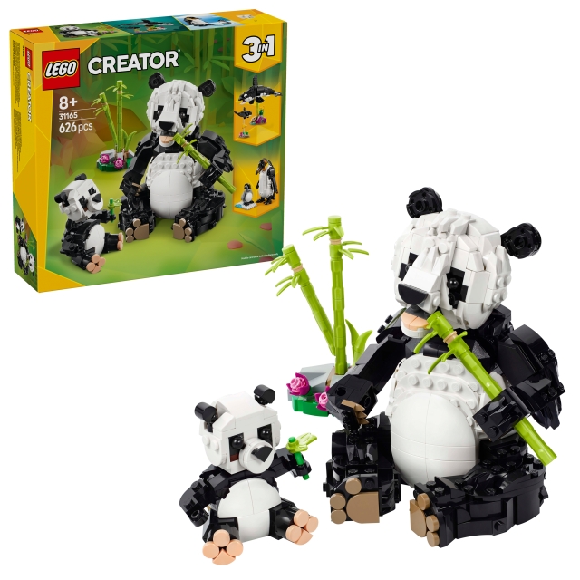 LEGO LEGO Skaber - Vilde dyr: Panda-familien (31165)
