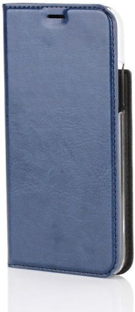 Wave BookCase beskyttelsesetui, iPhone X / Xs, mørkeblå