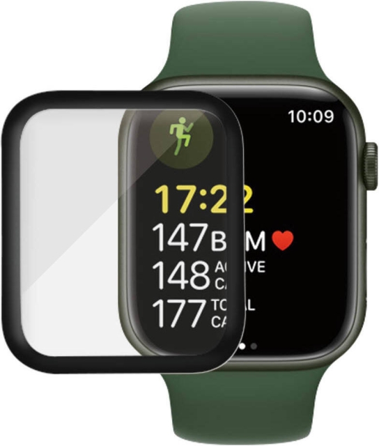 PanzerGlass panserglas til Apple Watch 7 / 8, 45 mm, sort