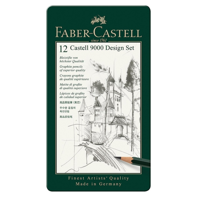 Faber-Castell Grafitblyant Castell 9000 Art sæt (119065)