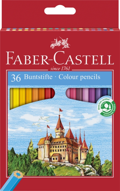 Faber-Castell Farveblyant Castle (36 stk.) (120136)
