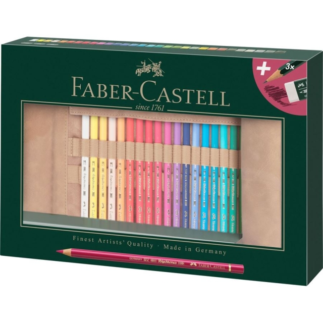 Faber-Castell Polychromos Farveblyant 30 ct pen. rulle (110030)