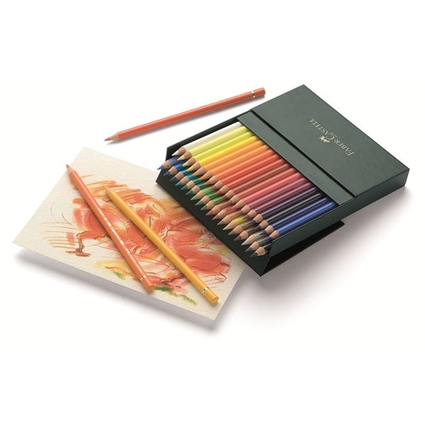 Faber-Castell Polychromos farveblyanter - Studio æske med 36 (110038)