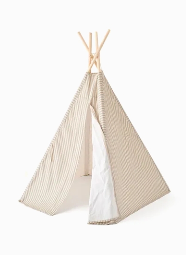 Kids Concept Tipi-telt med striber (1000937)