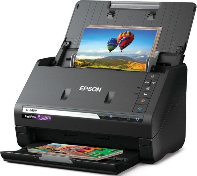 Epson FastFoto FF-680W - trådløs højhastighedsscanner
