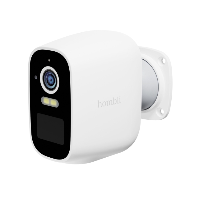 Hombli Smart batterikamera, hvid